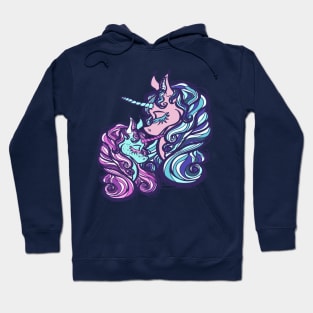 Mother's Day Unicorn w/ Daughter Hoodie